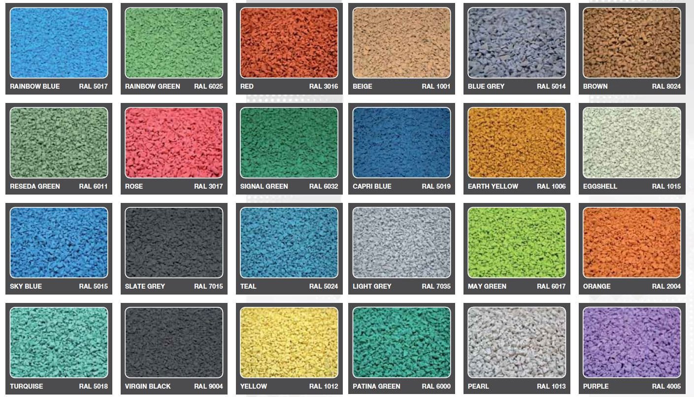 Barevnost vsypu epdm